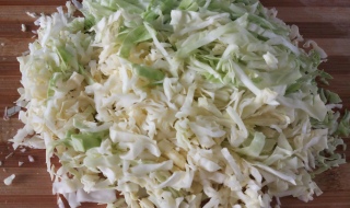 Chopped Cabbage.